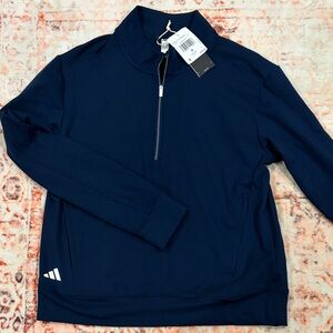 Adidas women’s Navy Half-Zip Jacket